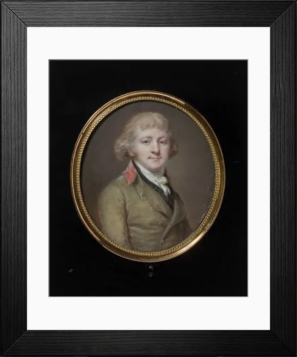 Framed Print : Self portrait, 1800. Creator: Lorentz Svensson Sparrgren Framed Print : Self portrait, 1800. Creator: Lorentz Svensson Sparrgren