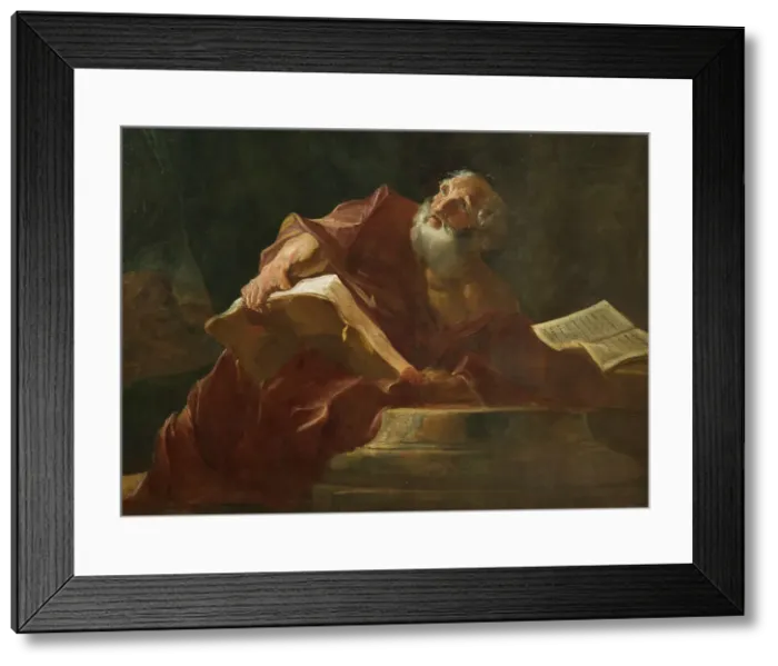 Framed Print : St Marc the Evangelist. Creator: Pierre-Louis Cretey Framed Print : St Marc the Evangelist. Creator: Pierre-Louis Cretey