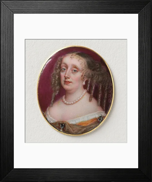 Framed Print : Unknown lady, c1800. Creator: Louis du Guernier Framed Print : Unknown lady, c1800. Creator: Louis du Guernier