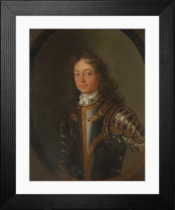 Framed Print : Unknown man called Stenbock, 1690. Creator: Martin Mytens the elder Framed Print : Unknown man called Stenbock, 1690. Creator: Martin Mytens the elder