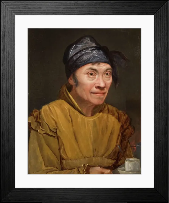 Framed Print : Portrait of Signora Vincensa, c1820. Creator: Olaf Johan Sodermark Framed Print : Portrait of Signora Vincensa, c1820. Creator: Olaf Johan Sodermark