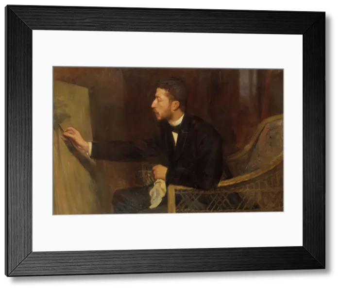 Framed Print : Prince Eugen, 1895. Creator: Oscar Bjorck Framed Print : Prince Eugen, 1895. Creator: Oscar Bjorck