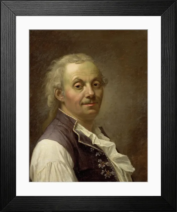 Framed Print : Selfportrait, 1794. Creator: Per Hillestrom Framed Print : Selfportrait, 1794. Creator: Per Hillestrom