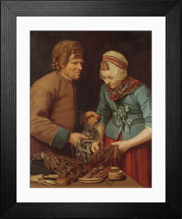 Framed Print : The Pedlar, mid-18th-early 19th century. Creator: Per Hillestrom Framed Print : The Pedlar, mid-18th-early 19th century. Creator: Per Hillestrom