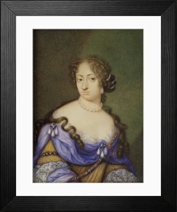 Framed Print : Ulrika Eleonora d ä, Queen of Sweden, 1682. Creator: Pierre Signac Framed Print : Ulrika Eleonora d ä, Queen of Sweden, 1682. Creator: Pierre Signac