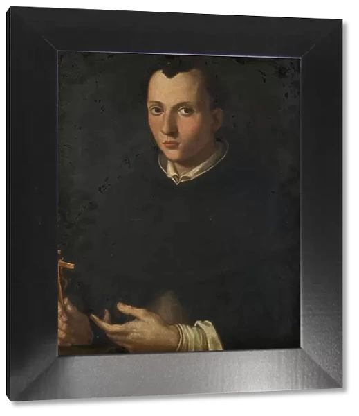 Portrait of a Man, 17th century. Creator: School of Alessandro Allori