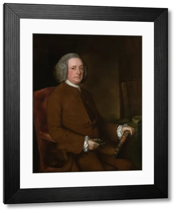 Framed Print : Thomas Haviland, c1780s. Creator: Thomas Gainsborough Framed Print : Thomas Haviland, c1780s. Creator: Thomas Gainsborough