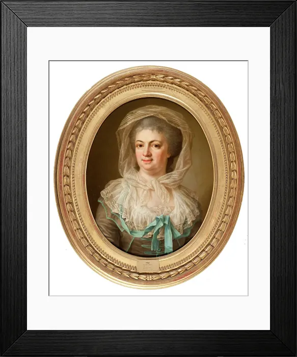 Framed Print : Portrait of a Lady, 1779. Creator: Ulrika Fredrika Pasch Framed Print : Portrait of a Lady, 1779. Creator: Ulrika Fredrika Pasch