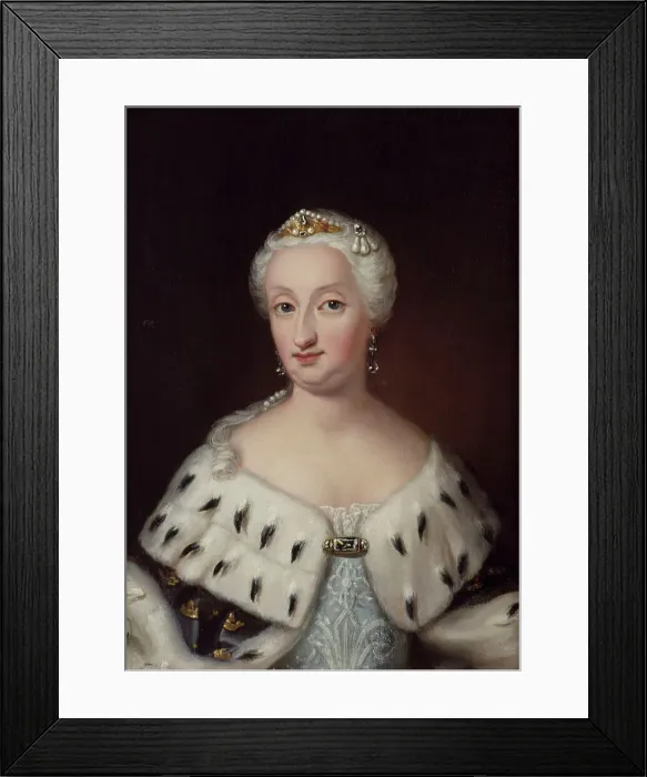 Framed Print : Ulrika Eleonora d.y. 1688-1741, Queen of Sweden, married to King Fredrik I, c1710. Creator: Ulrika Fredrika Pasch Framed Print : Ulrika Eleonora d.y. 1688-1741, Queen of Sweden, married to King Fredrik I, c1710. Creator: Ulrika Fredrika Pasch