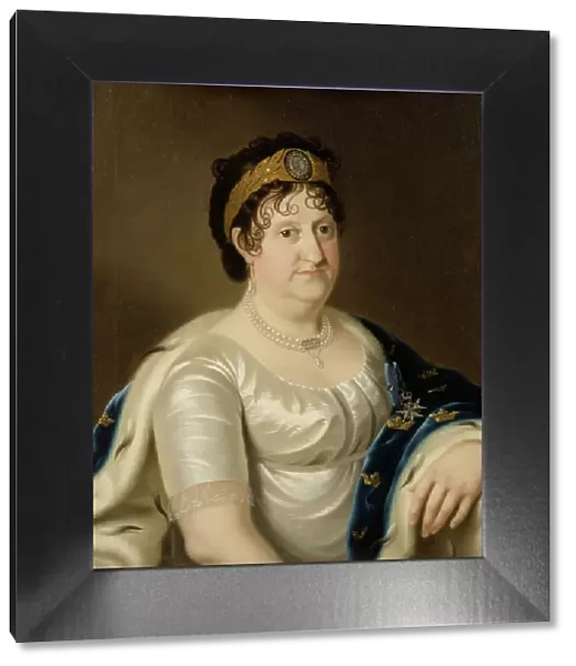 Sofia Albertina, 1753-1829, Princess of Sweden, c1790. Creator: Anon