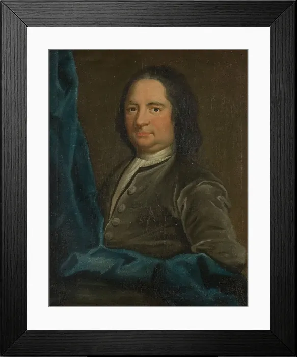 Framed Print : Olof Håkansson, 1695-1769, c18th century. Creator: Anon Framed Print : Olof Håkansson, 1695-1769, c18th century. Creator: Anon