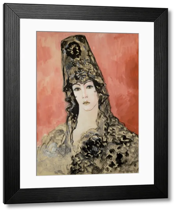 Framed Print : L Andalouse, 1927. Creator: Francis Picabia