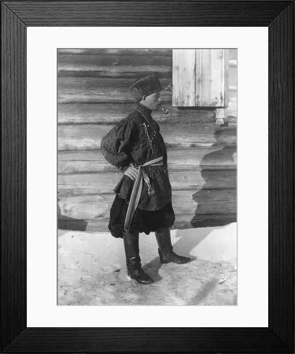 Framed Print : Miner's festive costume, 1911. Creator: Unknown Framed Print : Miner's festive costume, 1911. Creator: Unknown