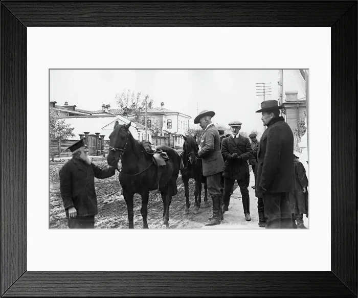 Framed Print : Nansen F. - polar Norwegian explorer before a trip to the vicinity of Krasnoyarsk, 1913. Creator: Unknown Framed Print : Nansen F. - polar Norwegian explorer before a trip to the vicinity of Krasnoyarsk, 1913. Creator: Unknown