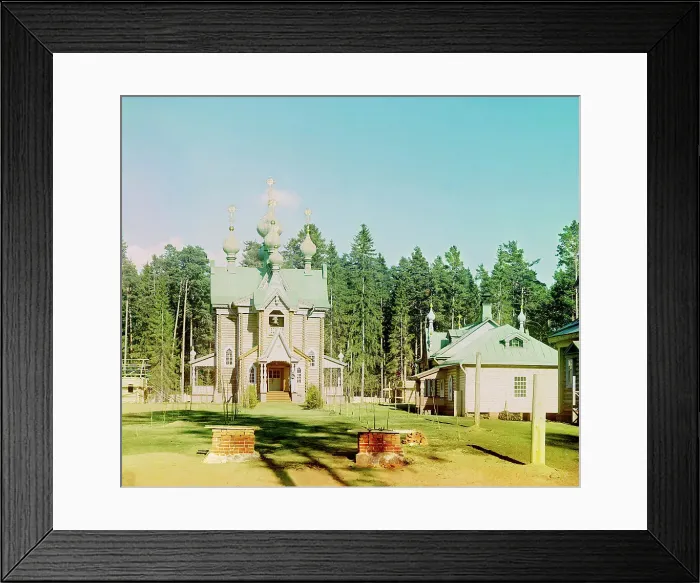 Framed Print : New Church of the Assumption of the Mother of God in the Gethsemane Monastery, 1910. Creator: Sergey Mikhaylovich Prokudin-Gorsky Framed Print : New Church of the Assumption of the Mother of God in the Gethsemane Monastery, 1910. Creator: Sergey Mikhaylovich Prokudin-Gorsky