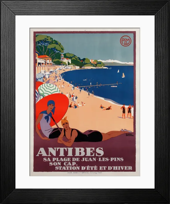 Framed Print : Antibes, ca 1928. Creator: Broders, Roger (1883-1953) Framed Print : Antibes, ca 1928. Creator: Broders, Roger (1883-1953)