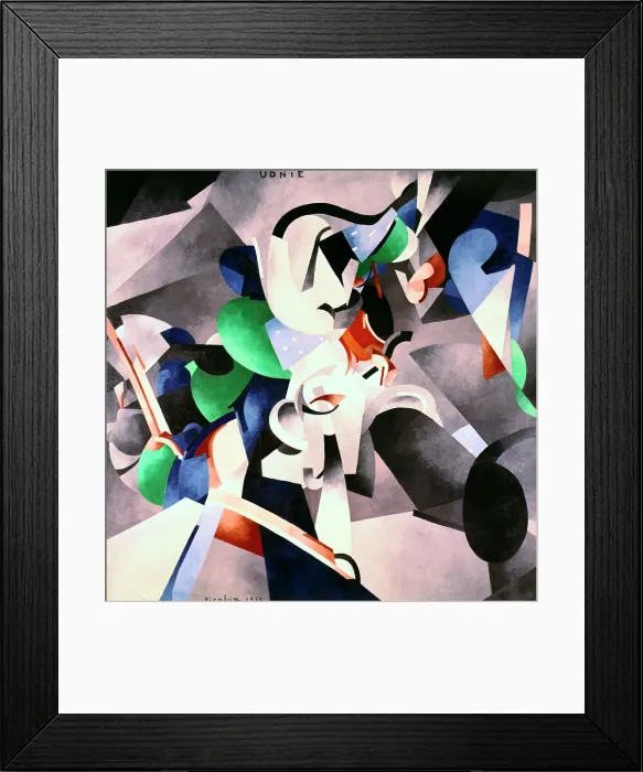 Framed Print : Udnie, 1913. Creator: Francis Picabia Framed Print : Udnie, 1913. Creator: Francis Picabia