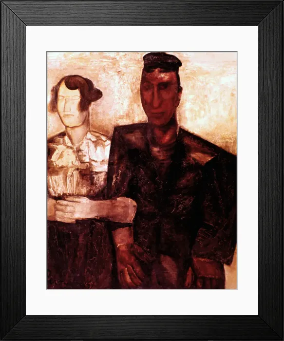 Framed Print : Be Engaged, 1923. Creator: Constant Permeke Framed Print : Be Engaged, 1923. Creator: Constant Permeke