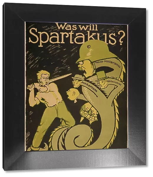 The Spartacus League (Spartakusbund), 1919. Creator: Hirsch, Karl Jakob (1892-1952)