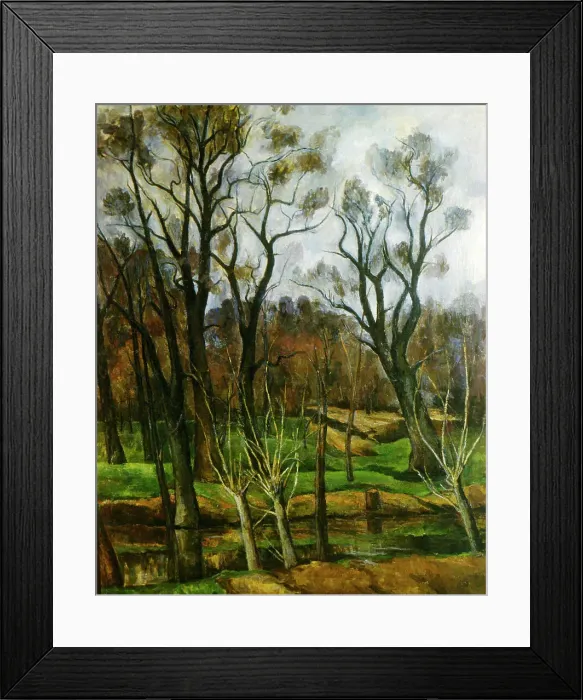Framed Print : Autumn, 20th century. Creator: Alexander Osmiorkin
