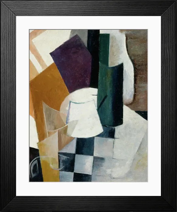 Framed Print : Composition, 1915. Creator: Pestel, Vera Yefremovna (1887-1952) Framed Print : Composition, 1915. Creator: Pestel, Vera Yefremovna (1887-1952)