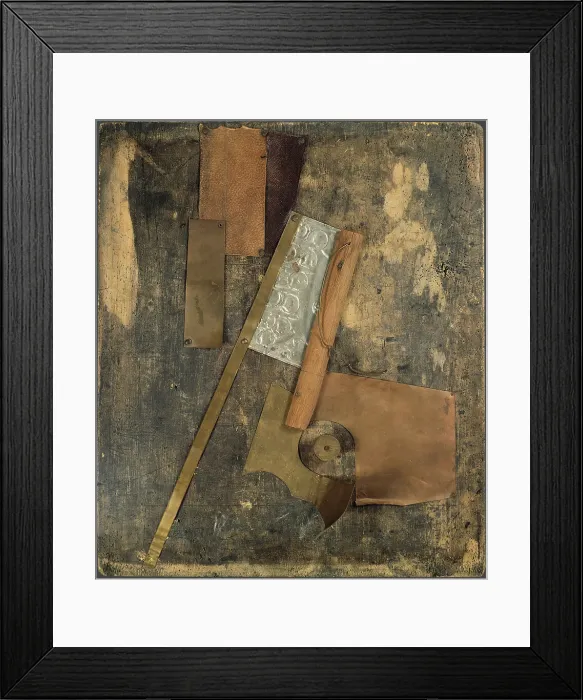Framed Print : Painterly Relief, 1914-1916. Creator: Tatlin, Vladimir Evgraphovich (1885-1953) Framed Print : Painterly Relief, 1914-1916. Creator: Tatlin, Vladimir Evgraphovich (1885-1953)