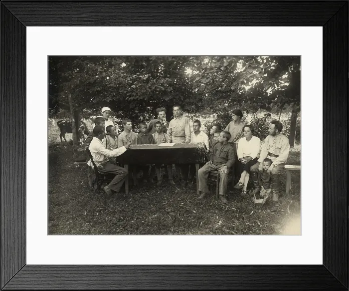 Framed Print : Agricultural school (farm) near Minsk, 1922. Creator: Unknown Framed Print : Agricultural school (farm) near Minsk, 1922. Creator: Unknown