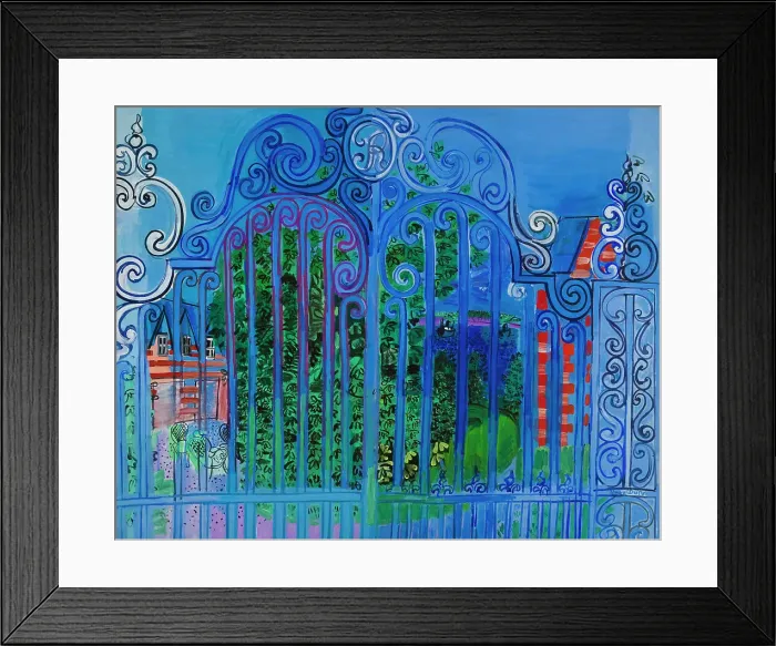 Framed Print : The Grid (La Grille), 1930. Creator: Dufy, Raoul (1877-1953) Framed Print : The Grid (La Grille), 1930. Creator: Dufy, Raoul (1877-1953)