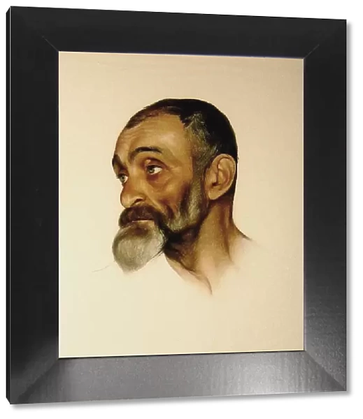 Portrait of the philosopher Lev Shestov (1866-1938). Creator: Sorin, Saveli Abramovich (1878-1953)