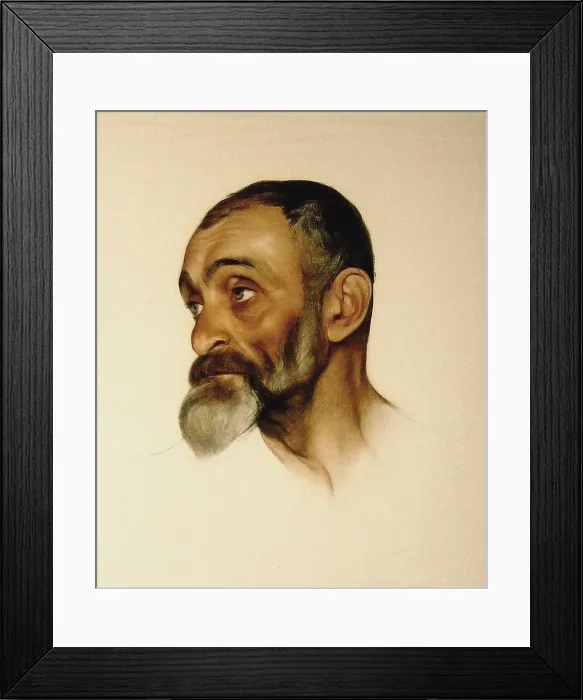 Framed Print : Portrait of the philosopher Lev Shestov (1866-1938). Creator: Sorin, Saveli Abramovich (1878-1953) Framed Print : Portrait of the philosopher Lev Shestov (1866-1938). Creator: Sorin, Saveli Abramovich (1878-1953)
