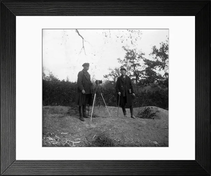Framed Print : Members of an Expedition in Suchan, 1920-1929. Creator: Mikhail Alekseevich Pavlov Framed Print : Members of an Expedition in Suchan, 1920-1929. Creator: Mikhail Alekseevich Pavlov