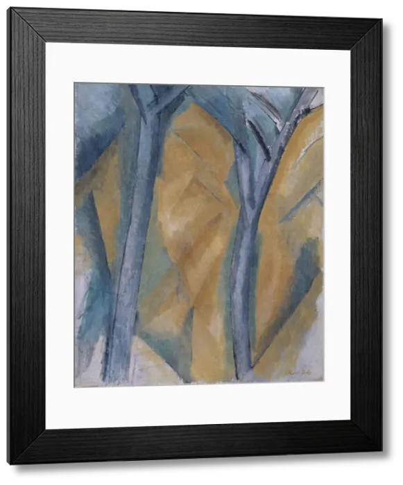 Framed Print : Landscape at L'Estaque, 1908. Creator: Dufy, Raoul (1877-1953) Framed Print : Landscape at L'Estaque, 1908. Creator: Dufy, Raoul (1877-1953)
