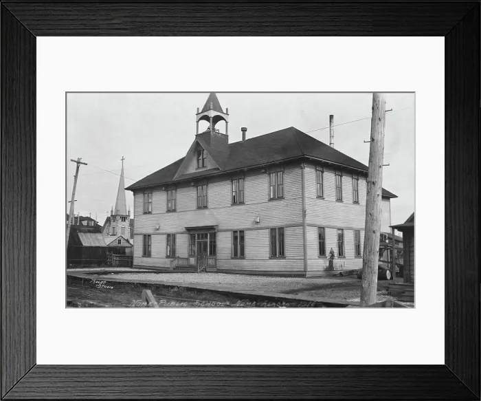 Framed Print : Public school, 1912. Creator: Unknown Framed Print : Public school, 1912. Creator: Unknown