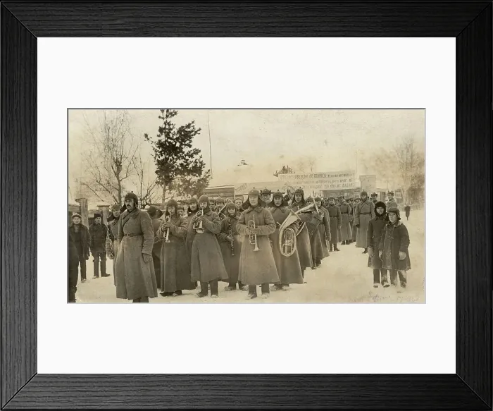 Framed Print : Berd battalion of the Red Banner Regiment, 1928. Creator: GP Putintsev Framed Print : Berd battalion of the Red Banner Regiment, 1928. Creator: GP Putintsev