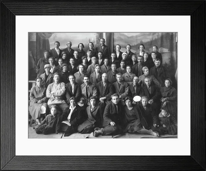Framed Print : Teacher conference, 1928. Creator: GP Putintsev Framed Print : Teacher conference, 1928. Creator: GP Putintsev