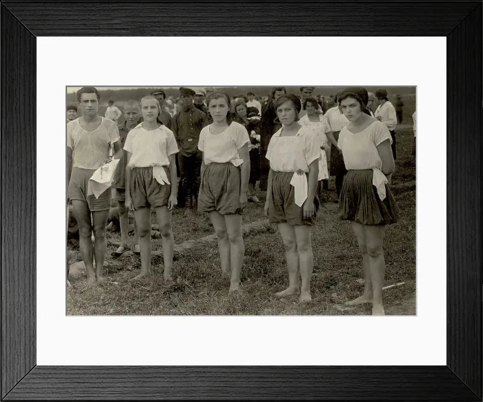 Framed Print : Regional physical education festival, 1928. Creator: GP Putintsev Framed Print : Regional physical education festival, 1928. Creator: GP Putintsev