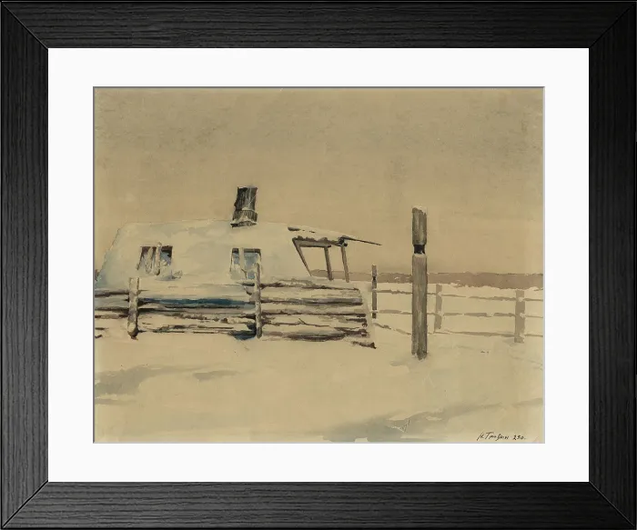 Framed Print : Yurt on the Duolgolakh River, unknown date. Creator: Nikolaj Dmitrievic Travin Framed Print : Yurt on the Duolgolakh River, unknown date. Creator: Nikolaj Dmitrievic Travin