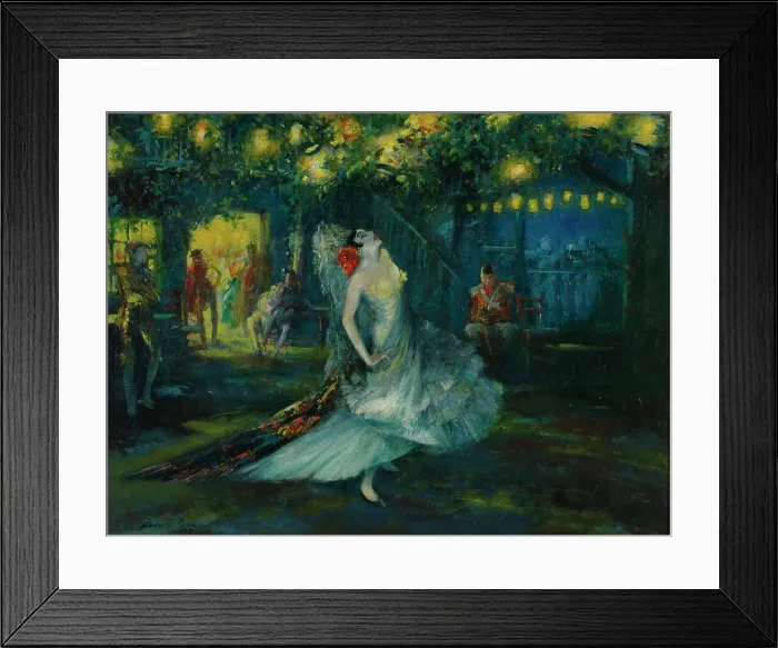 Framed Print : Carmen, 1938. Creator: Shinn, Everett (1876-1953) Framed Print : Carmen, 1938. Creator: Shinn, Everett (1876-1953)