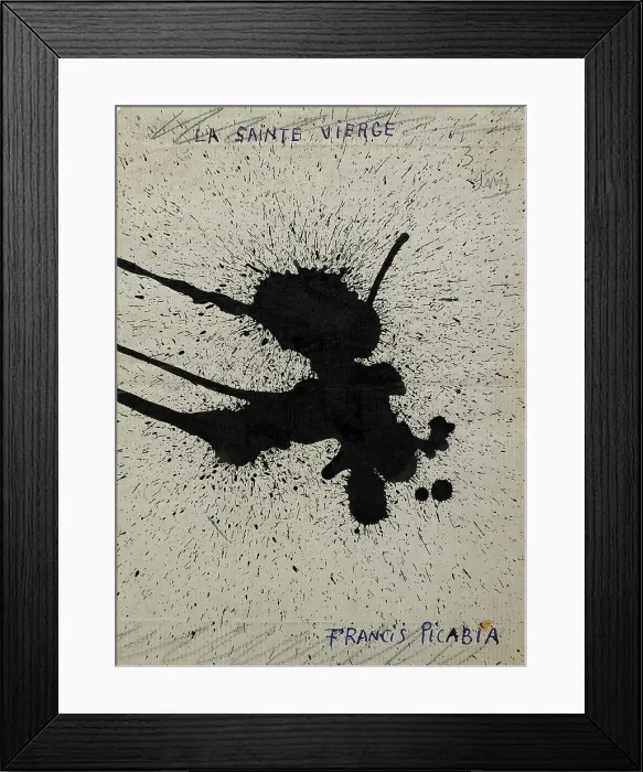 Framed Print : La Sainte Vierge, 1920. Creator: Picabia, Francis (1879-1953) Framed Print : La Sainte Vierge, 1920. Creator: Picabia, Francis (1879-1953)