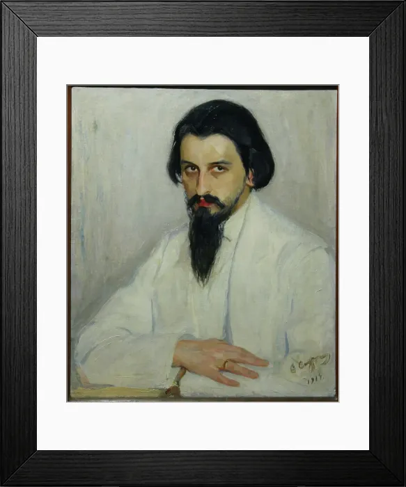 Framed Print : Portrait of Nicholas Millioti (1874-1962), 1914. Creator: Sorin, Saveli Abramovich (1878-1953) Framed Print : Portrait of Nicholas Millioti (1874-1962), 1914. Creator: Sorin, Saveli Abramovich (1878-1953)