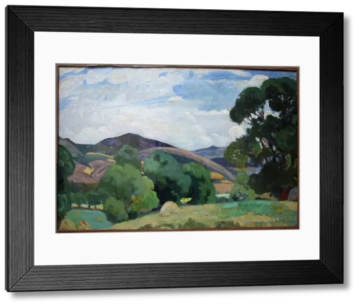 Framed Print : Crimean Landscape, 1919. Creator: Sorin, Saveli Abramovich (1878-1953) Framed Print : Crimean Landscape, 1919. Creator: Sorin, Saveli Abramovich (1878-1953)