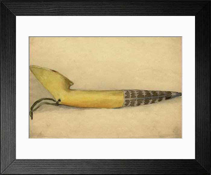 Framed Print : A tube, Selkups, 1920. Creator: A. G. Vargin Framed Print : A tube, Selkups, 1920. Creator: A. G. Vargin