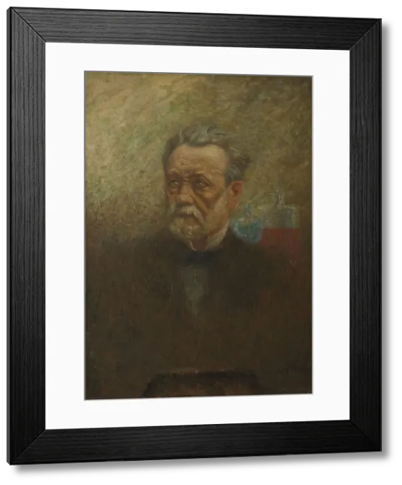 Framed Print : Portrait of Louis Pasteur (1822-1895). Creator: Lévy-Dhurmer, Lucien (1865-1953) Framed Print : Portrait of Louis Pasteur (1822-1895). Creator: Lévy-Dhurmer, Lucien (1865-1953)