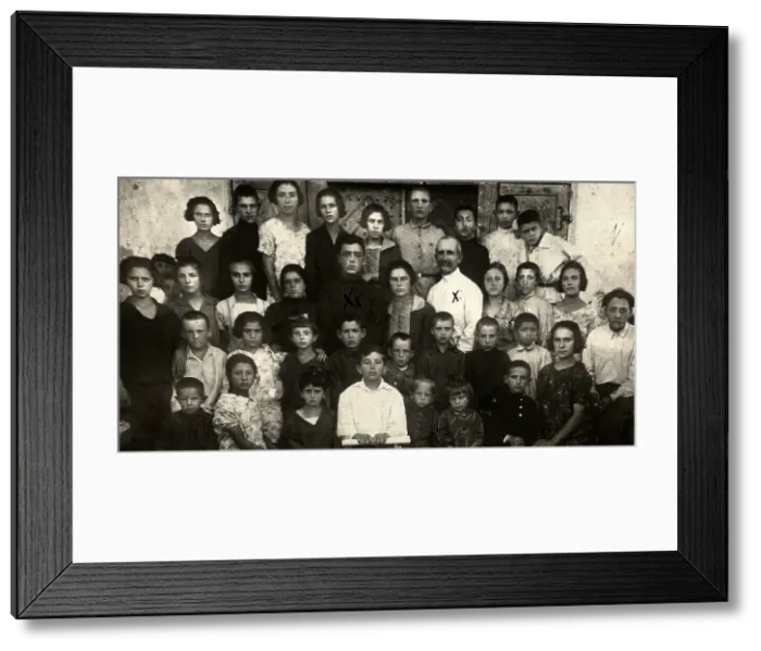 Framed Print : The town of Radyansk, Tulchinsky district, Ukrainian SSR. Children's cell OZET, 1920-1929. Creator: Unknown Framed Print : The town of Radyansk, Tulchinsky district, Ukrainian SSR. Children's cell OZET, 1920-1929. Creator: Unknown