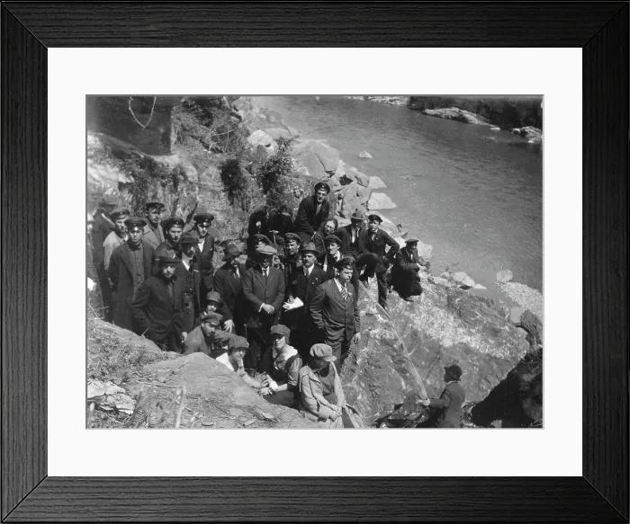 Framed Print : Mikhail Alekseevich Pavlov with Senior Students of Vladivostok Polytechnic Institute...Japan, 1922. Creator: Unknown Framed Print : Mikhail Alekseevich Pavlov with Senior Students of Vladivostok Polytechnic Institute...Japan, 1922. Creator: Unknown
