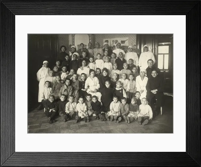 Framed Print : Minsk: Orphanage, 1920-1929. Creator: Unknown Framed Print : Minsk: Orphanage, 1920-1929. Creator: Unknown