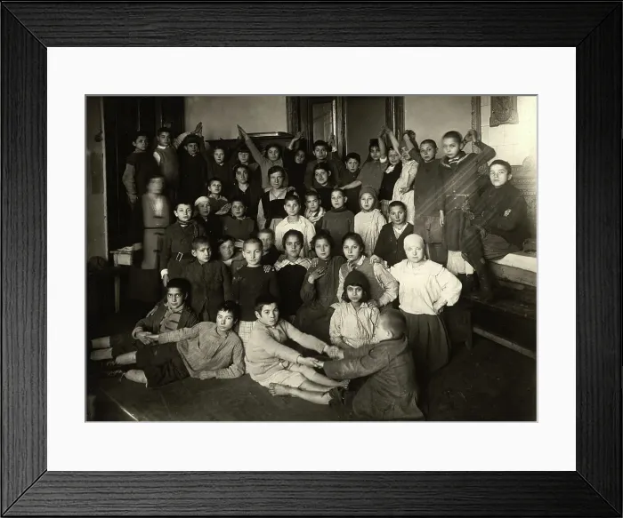 Framed Print : Playground - Gymnastics group, Minsk, 1920-1929. Creator: Unknown Framed Print : Playground - Gymnastics group, Minsk, 1920-1929. Creator: Unknown