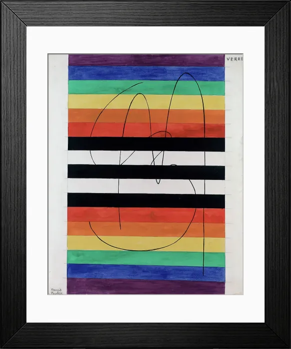 Framed Print : Verre, 1922. Creator: Picabia, Francis (1879-1953) Framed Print : Verre, 1922. Creator: Picabia, Francis (1879-1953)