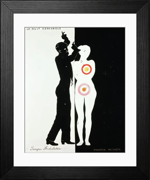 Framed Print : La nuit espagnole (The Spanish night), 1922. Creator: Picabia, Francis (1879-1953) Framed Print : La nuit espagnole (The Spanish night), 1922. Creator: Picabia, Francis (1879-1953)