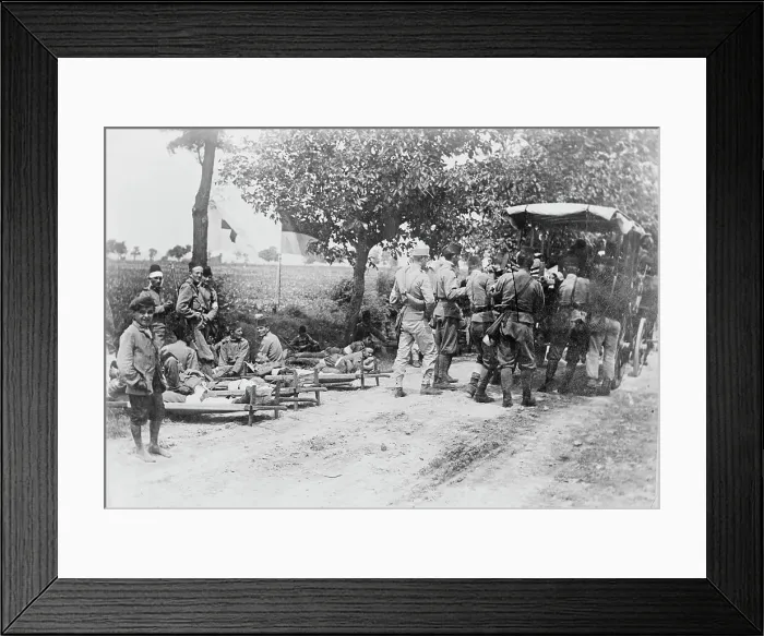 Framed Print : Austrian ambulance, between c1914 and c1915. Creator: Bain News Service Framed Print : Austrian ambulance, between c1914 and c1915. Creator: Bain News Service